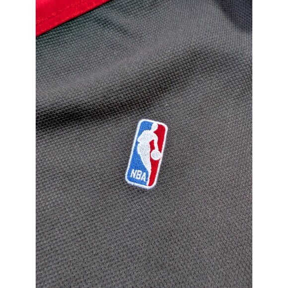 Vintage Chicago Bulls Polo Zip Up Shirt Jacket Mens XL Champion NBA - Picture 3 of 11